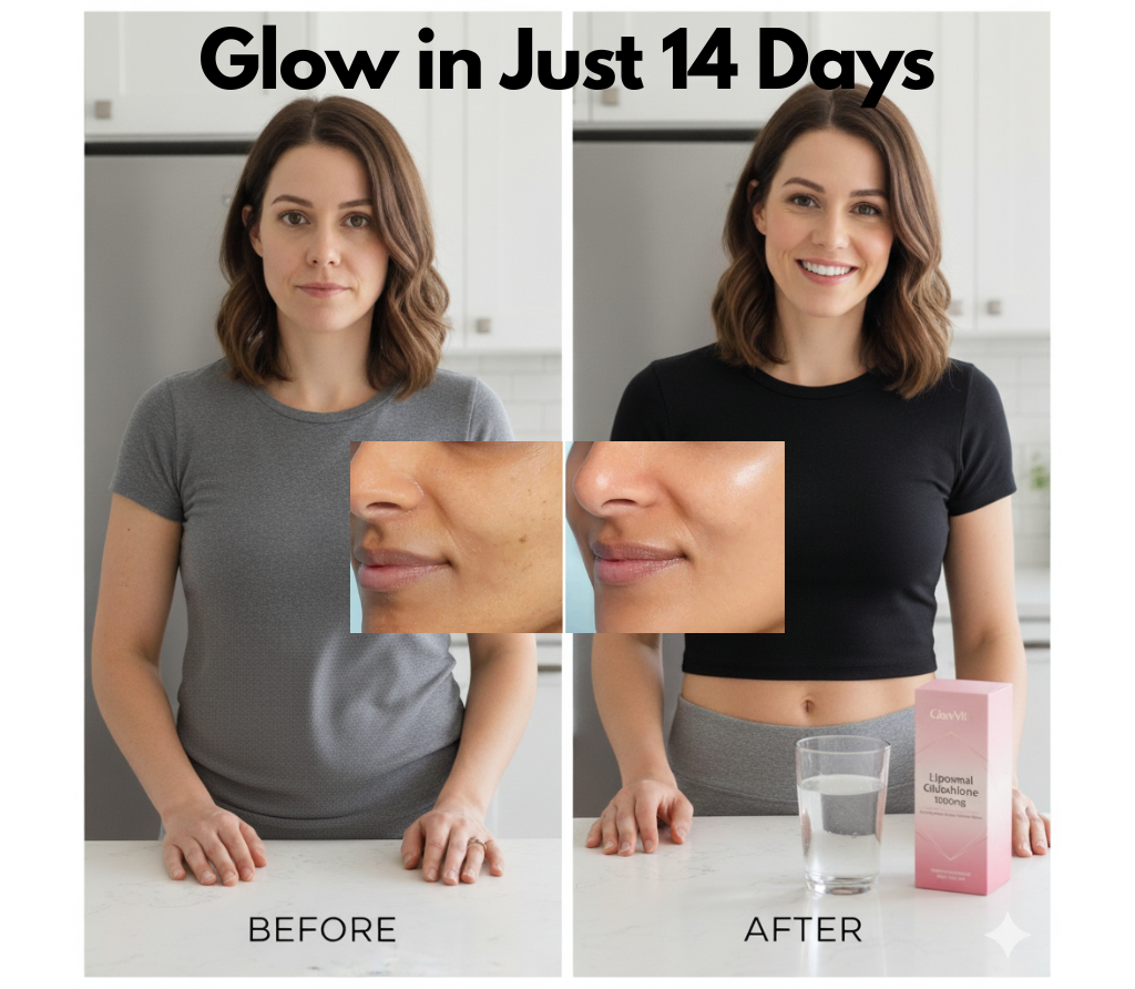 Liposomal Glutathione - Glow From Within in Just 2 Weeks